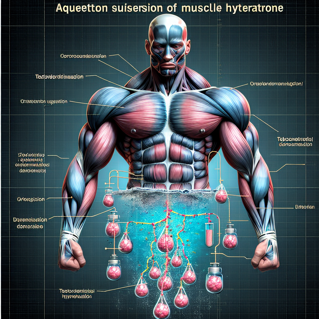 Effetti della sospensione acquosa di testosterone sull'ipertrofia muscolare