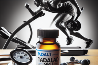 Tadalafil Citrate: un'alternativa legale e sicura per migliorare le prestazioni atletiche