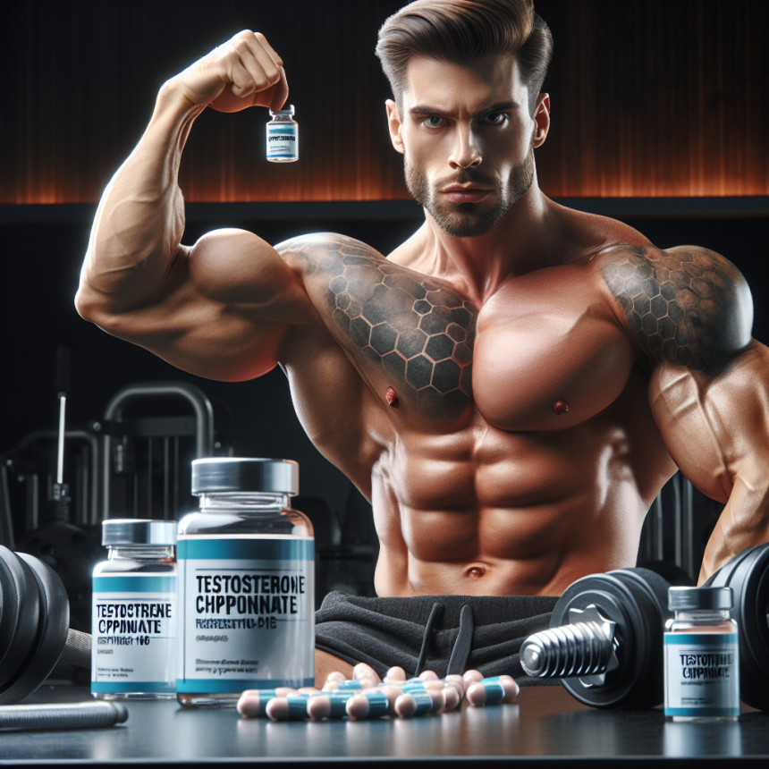 Testosterone cipionato: un potente ergogenico per gli atleti