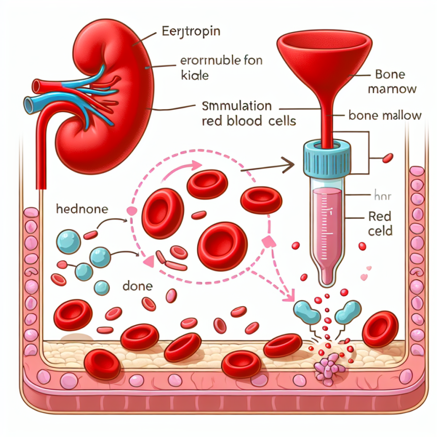 Eritropoietina e l'aumento della produzione di globuli rossi